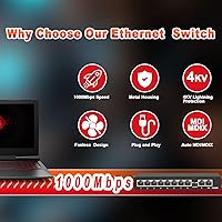 ienRon 10-Port Gigabit Ethernet Switch — image 4