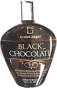 Brown Sugar Black Chocolate 200X Black Bronzer Lotion