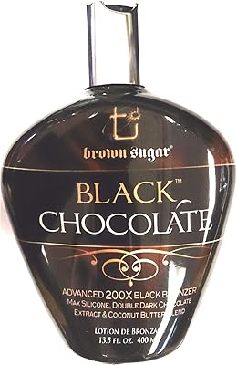 Brown Sugar Black Chocolate 200X Black Bronzer Lotion