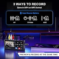 Portta VHS to Digital Converter with 128GB USB3.0 Flash Drive — image 2