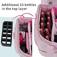 Pretty Nail Polish Organizer Case - Pale Pink — image 3