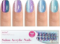 Jofay Fashion Cat Eye Press On Nails 160pcs - 2-Color Ombre Kit — image 1