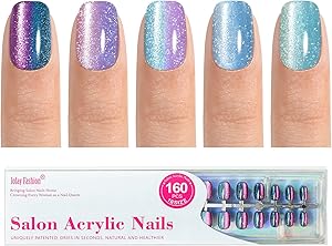 Jofay Fashion Cat Eye Press On Nails 160pcs - 2-Color Ombre Kit Review