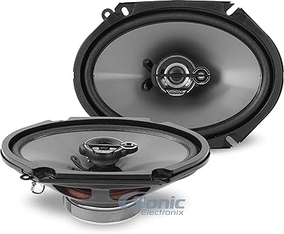 Clarion SRG6833C 300-Watt 6x8-Inch 3-Way Car Speakers (Set of 2)