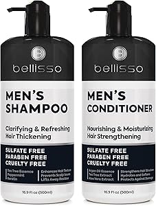 BELLISSO Men's Shampoo and Conditioner Set Review