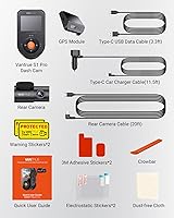 Vantrue S1 Pro Dual 1440P Dash Cam — image 8