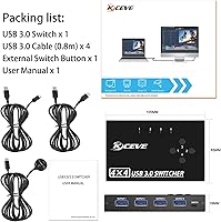 MLEEDA USB 3.0 Switch Selector 4 Port — image 7