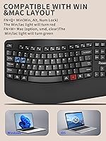 RECCAZR Wireless Keyboard and Mouse Combo — image 4