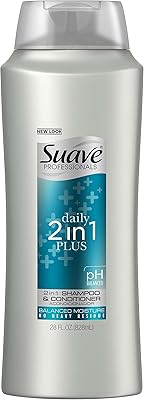 Suave Professionals 2 in 1 Plus Shampoo & Conditioner 28oz