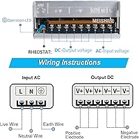 MEISHILE S-600-12 12V 50A 600W Power Supply Adapter — image 6