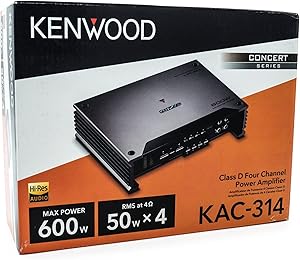 Kenwood KAC-314 4-Channel Car Stereo Amplifier Review
