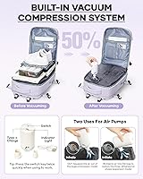 Coofay Vacuum Backpack Travel with Pump — image 2