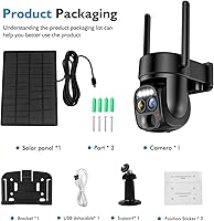 Hawkray QW6 Solar Wireless Outdoor Security Camera — image 8