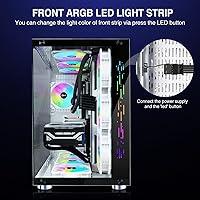 GIM ATX Gaming PC Case — image 3