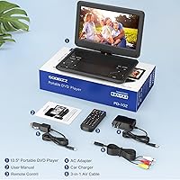 SQQBZZ 12.5-inch Portable DVD Player — image 7