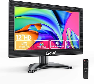 Eyoyo 12-inch Monitor 1366x768