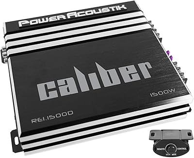 Power Acoustik RE1-1500D 1500 Watt Mono Amplifier