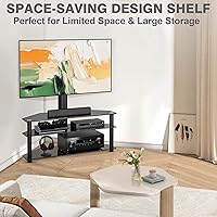 TAVR Furniture Swivel Floor TV Stand with Mount for 32-70 Inch TVs — image 3