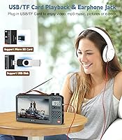 ONGTEED 720P 7-Inch Screen AM/FM Video Radio with Bluetooth Speaker — image 9