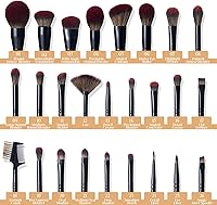 ZAMEL 26Pcs Premium Black Makeup Brushes Set — image 6