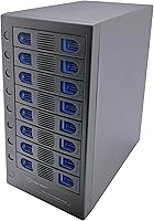 IO CREST 8-Bay Tool-Less SATA Hard Drive Enclosure, 22TB Capacity — image 2