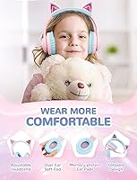 iClever BTH13 Cat Ear Kids Bluetooth Headphones — image 6