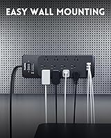 PLUGTUL Surge Protector Power Strip 10FT 12 Outlets USB-C 20W — image 7