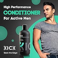 Kick Men's Conditioner - Tea Tree & Peppermint 17oz — image 2
