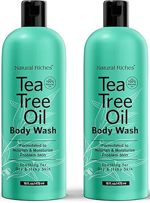 Natural Riches Tea Tree Oil Body Wash 2x16 fl oz