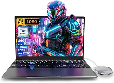 SAINTDISE ANL5-N5095 Laptop 15.6-inch, 16GB RAM, 512GB SSD