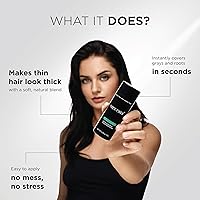 THICK FIBER Hair Fibers for Thinning Hair & Bald Spots - Auburn, 25g — image 7