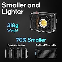 ZHIYUN Molus X60 60W Bi-Color Video Light — image 2