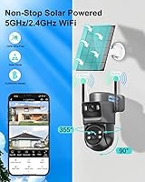 Latuwuz HT22-20 4K Solar Battery-Powered Security Camera — image 4