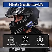 LEXIN B4FM Motorcycle Bluetooth Headset — image 5