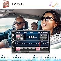 AMPrime Double Din Car Stereo with Bluetooth 7-inch Touch Screen — image 4