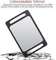 TASALON Unbreakable Hand Mirror with Double Handle — image 5