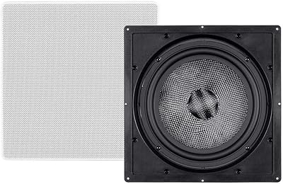 Monoprice 10-Inch Carbon Fiber In-Wall Subwoofer