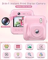 Fulealfly DC506 Kids Camera Instant Print 48MP — image 2