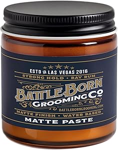 Battle Born Grooming Co Texturizing Matte Paste, 4 oz Review