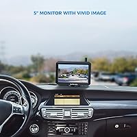 AUTO-VOX W7 Wireless Backup Camera 5″ HD Monitor — image 2