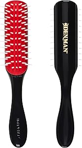 Denman Free Flow Wide Spaced Pins 7 Row Hair Styling Brush Review
