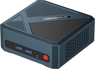BOSGAME P5 Mini PC with AMD Ryzen 7 6800H, 32GB RAM, 512GB SSD