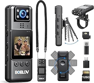 BOBLOV A23 Body Camera 128GB Review
