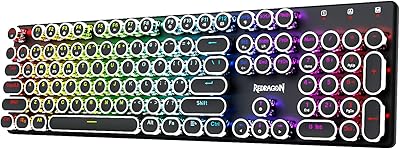 Redragon K710 Wireless Typewriter Mechanical Keyboard