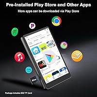 XBENDON M1 MP3 Player with Bluetooth and WiFi, 96GB Storage — image 2