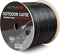 UltraPoE Outdoor Direct Burial Cat5e Ethernet Cable 1000ft — image 1