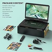 POFOTO PD15 Portable DVD Player 15.6-inch — image 9