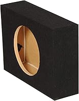 Q Power Shallow Single 12-Inch Sealed MDF Truck Subwoofer Enclosure Box — image 6