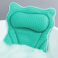 MTDLYICE Bath Pillow, Lake Blue, 16.5 x 17.3 INCH — image 1