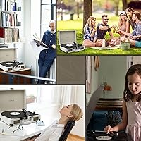 JORLAI T316 Bluetooth Record Player — image 7